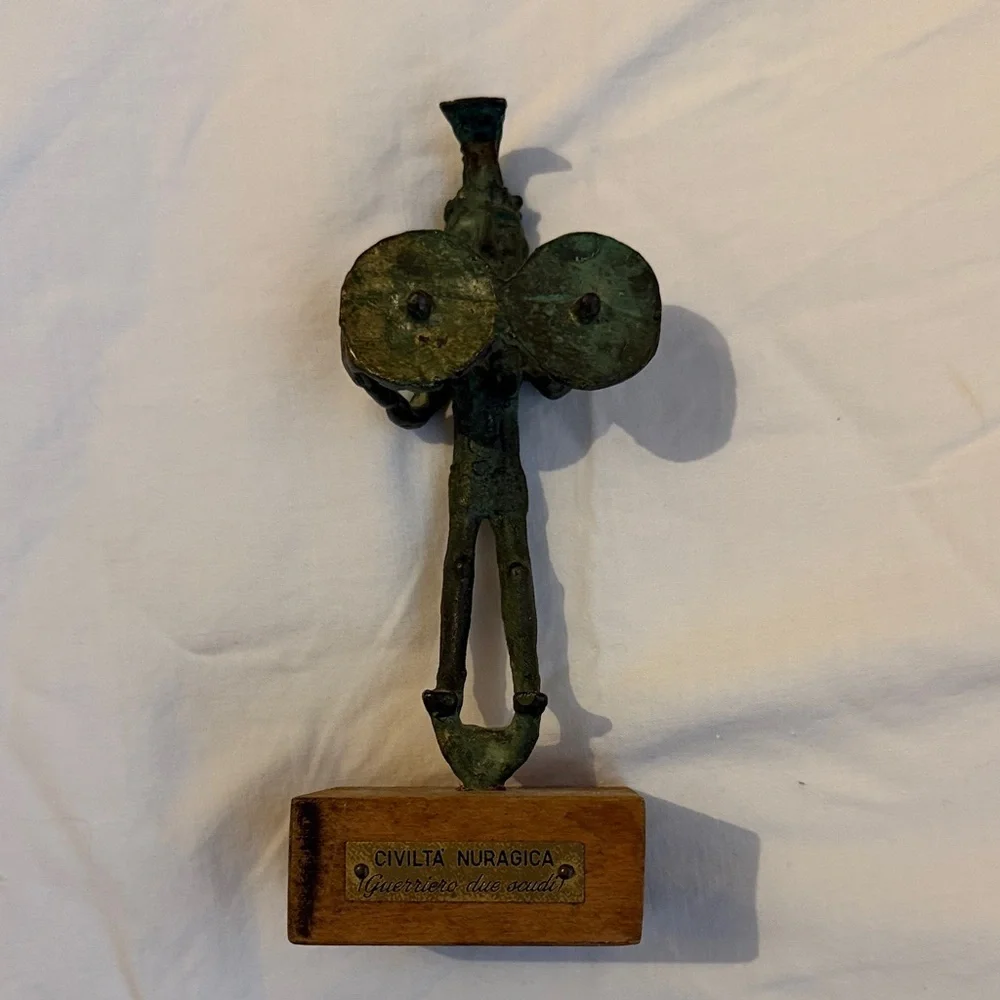 Ancient Warrior Sculpture - Picture 1 of 9